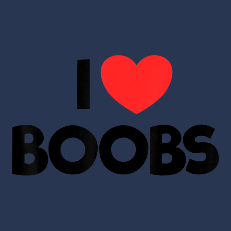 I Love Boobs Boob Lover Quote Men's I Love Boobs Ladies Denim Jacket by cm-arts | Artistshot