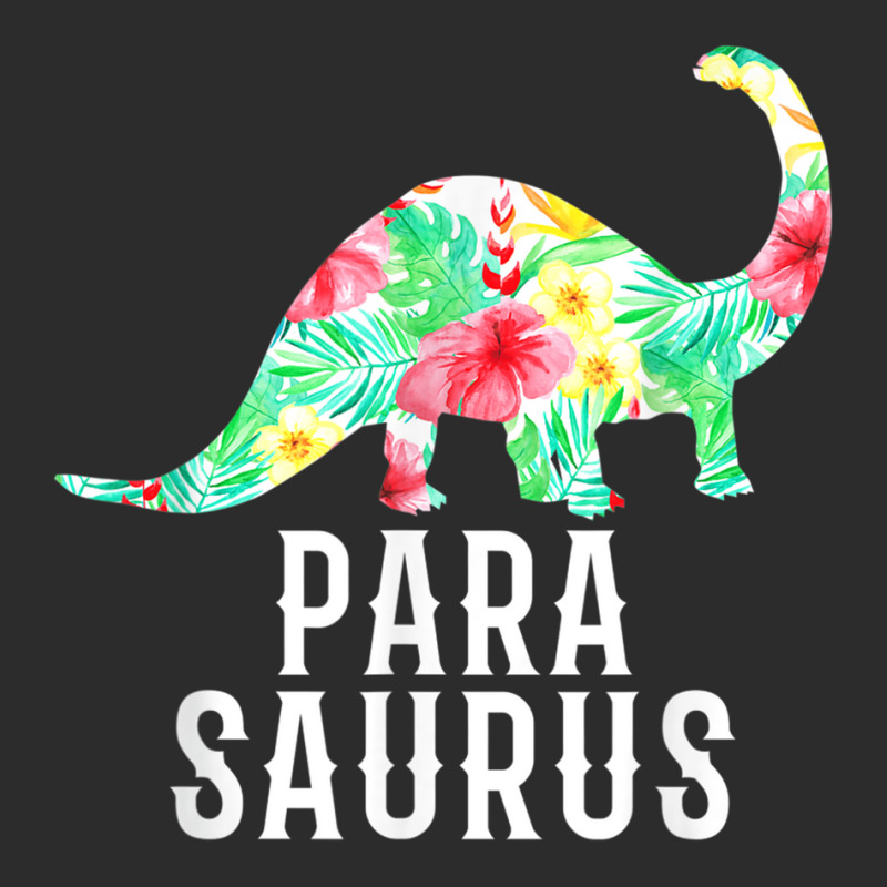 Parasaurus Paraprofessional Funny Dinosaur Floral Tshirt Exclusive T-shirt | Artistshot