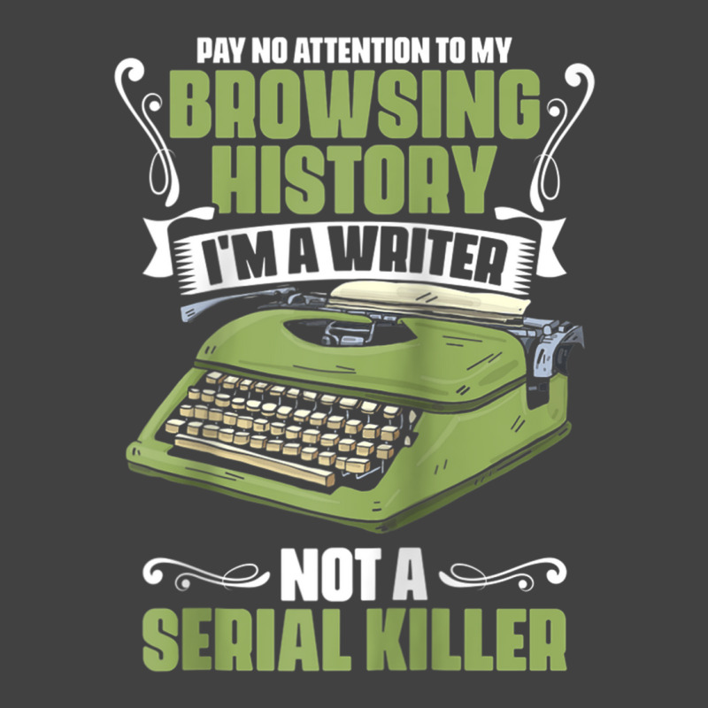 Pay No Attention To My Browsing History Funny Novel Novelist Raglan Ba Vintage T-Shirt by cm-arts | Artistshot