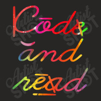 Code And Read Dyslexia Awareness Ladies Fitted T-shirt | Artistshot