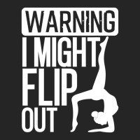 Warning I Might Flip Out Gymnastics Art For Girls Boys Unisex Hoodie | Artistshot