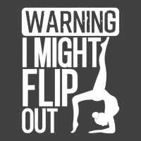 Warning I Might Flip Out Gymnastics Art For Girls Boys Vintage T-shirt | Artistshot