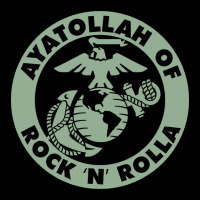 Ayatollah Of Rock 'n' Rolla - Green Adjustable Cap | Artistshot