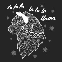 Fa La La La Llama Christmas Lights Snowflakes                  (5) Unisex Hoodie | Artistshot