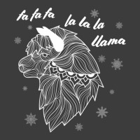 Fa La La La Llama Christmas Lights Snowflakes                  (5) Men's Polo Shirt | Artistshot