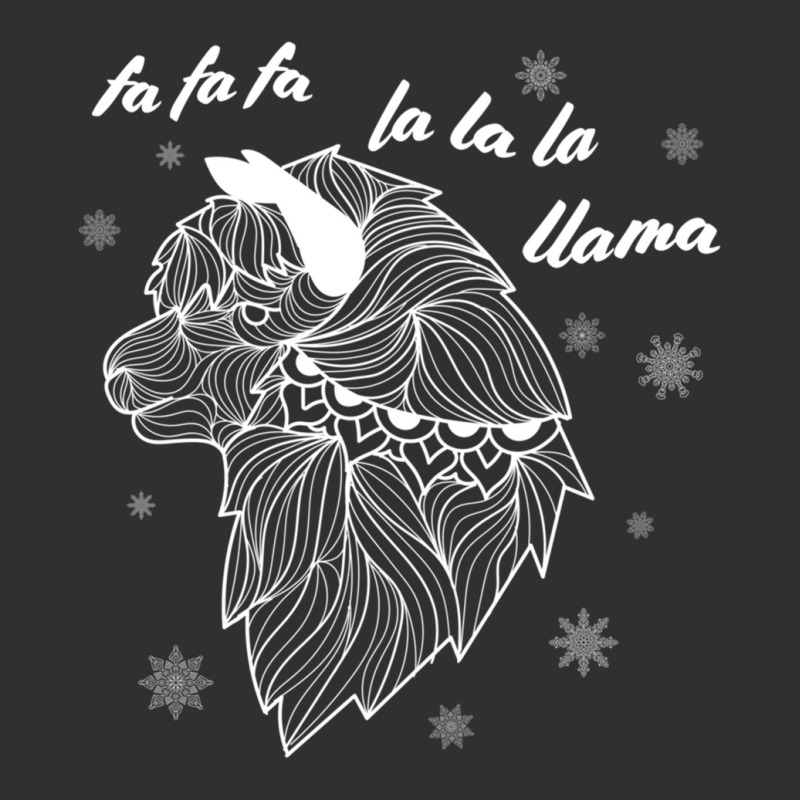 Fa La La La Llama Christmas Lights Snowflakes                  (5) Champion Hoodie | Artistshot