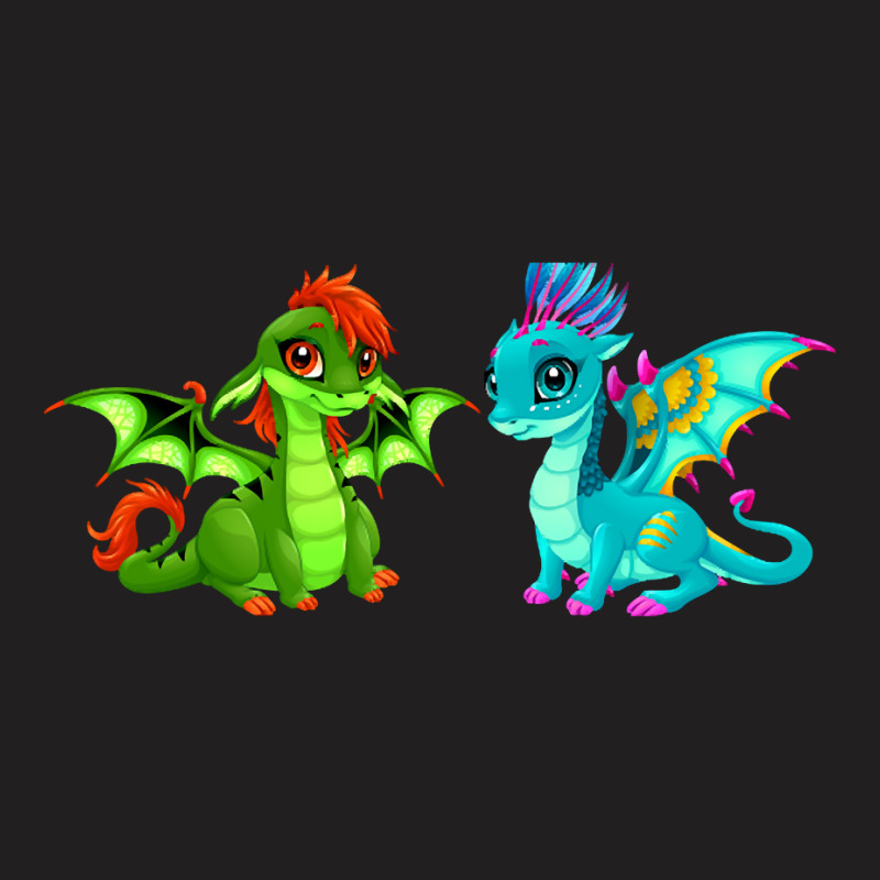 Baby Dragons With Cute Eye T-shirt | Artistshot