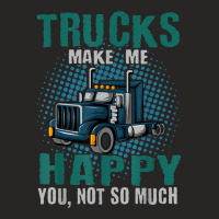 Truck Driver Trucker Truckie Lgv Driving Vehicle Teamster T Shirt Ladies Fitted T-shirt | Artistshot