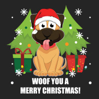 Funny Christmas Santa Dog Woof You A Merry Christmas Novelty Pullover Unisex Hoodie | Artistshot