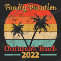 Vintage Style Family Vacation 2022 Florida Clearwater Beach Men's T-shirt Pajama Set | Artistshot