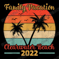 Vintage Style Family Vacation 2022 Florida Clearwater Beach Men's Long Sleeve Pajama Set | Artistshot