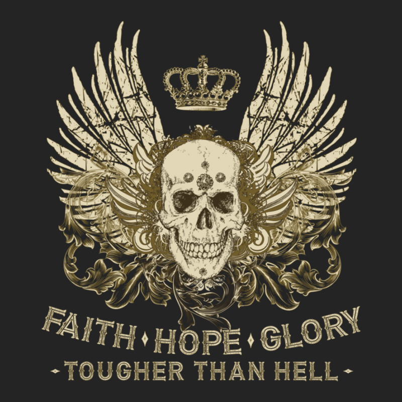 Faith Hope Glory 3/4 Sleeve Shirt by tasmilacaravi | Artistshot