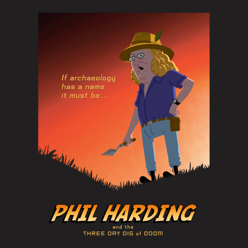 Phil Harding - Time Team T-shirt | Artistshot