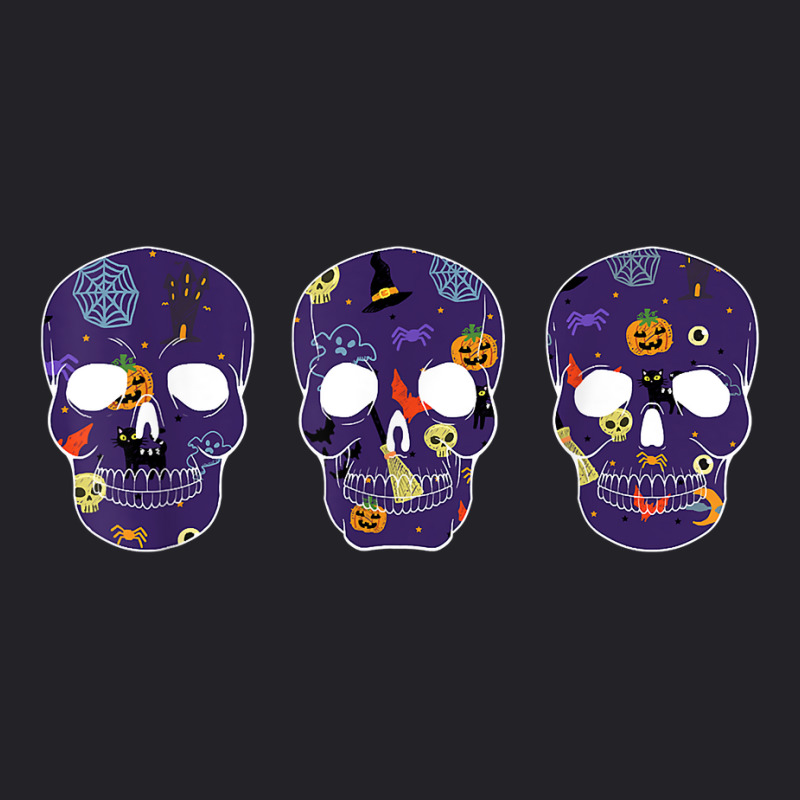 Halloween Sugar Skull Dia De Los Muertos Calavera T Shirt Youth Tee by wevipaenizhu | Artistshot