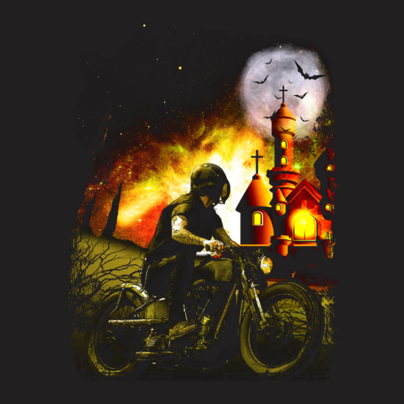 Mystery Rider T-Shirt by tasmilacaravi | Artistshot