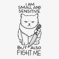 I Am Small And Sensitive Knife Cat T Shirt Adjustable Cap | Artistshot