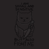 I Am Small And Sensitive Knife Cat T Shirt Vintage Cap | Artistshot