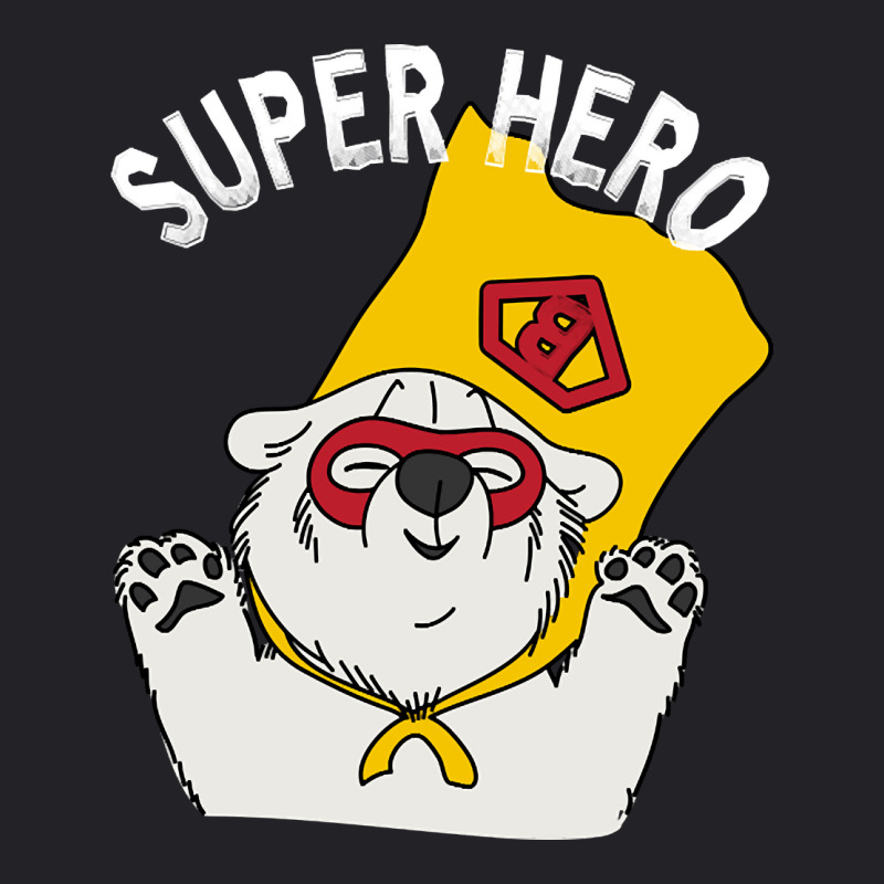 Bear Super Hero Youth Tee | Artistshot