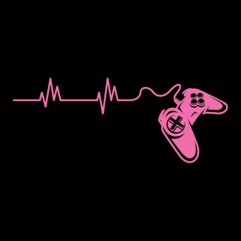 Gamer Heartbeat Lifeline Video Game Controller Accessory Cool Gamer Gi V-Neck Tee by AngieFurr | Artistshot