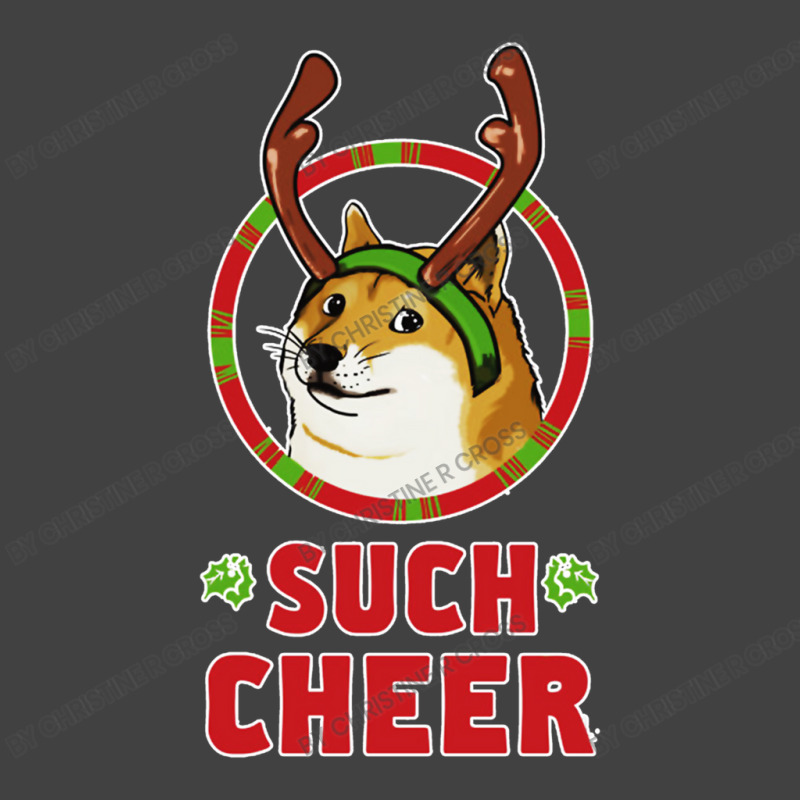 Christmas Doge Vintage T-Shirt by Christine R Cross | Artistshot