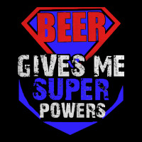 Beer Give Me Super Powers Cropped Sweater | Artistshot