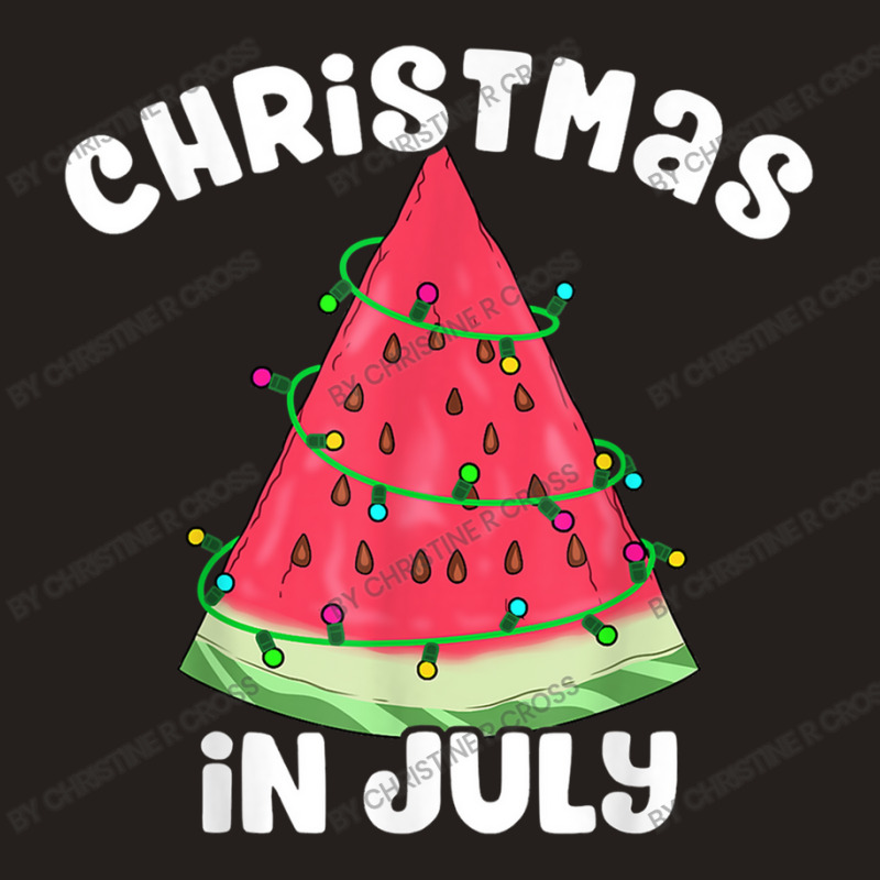 Summer Christmas July In Christmas In July Christmas Melon1 Tank Top by Christine R Cross | Artistshot