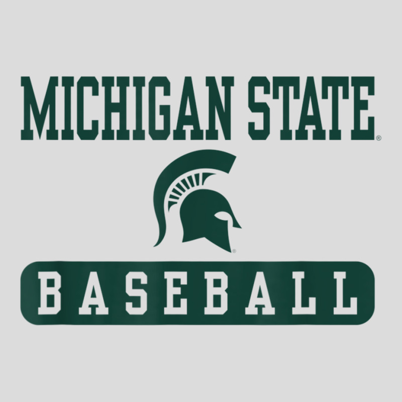 Michigan State Spartans Baseball Officially Licensed T Shirt Men's Polo Shirt | Artistshot