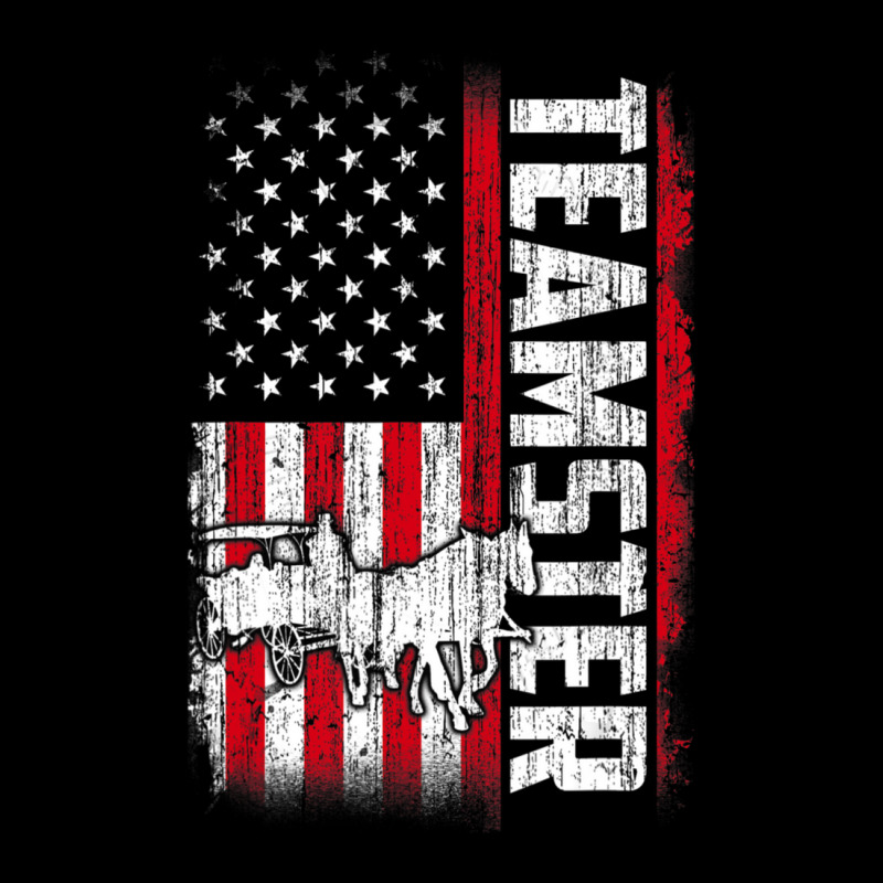 Teamster American Flag Quotes Sayings Zipper Hoodie | Artistshot