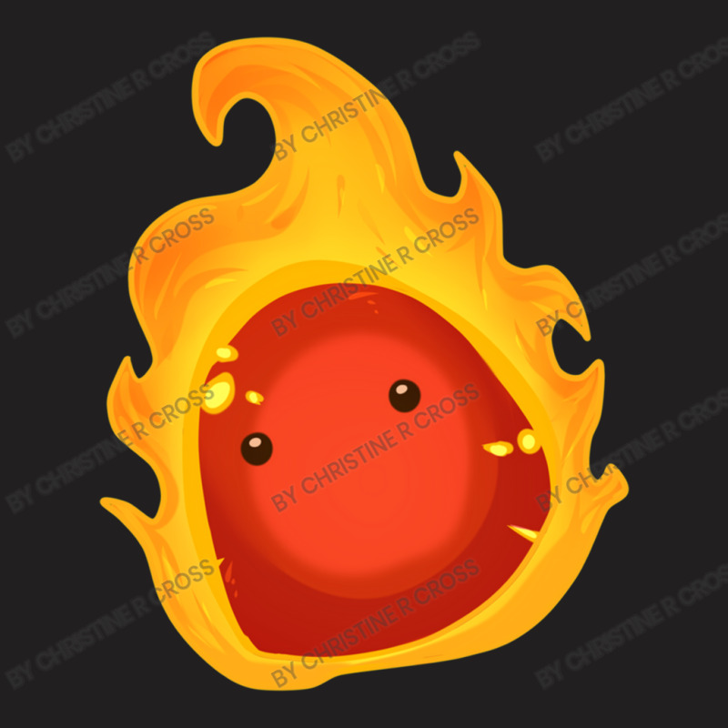 Fire Slime T-Shirt by Christine R Cross | Artistshot