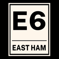 E6 East Ham Postcode United Kingdom Adjustable Cap | Artistshot