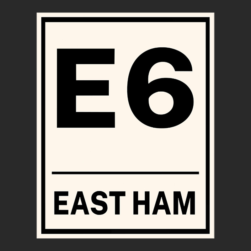 E6 East Ham Postcode United Kingdom Printed Hat | Artistshot