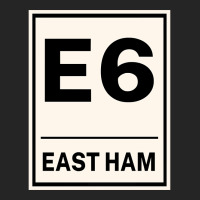 E6 East Ham Postcode United Kingdom Unisex Hoodie | Artistshot