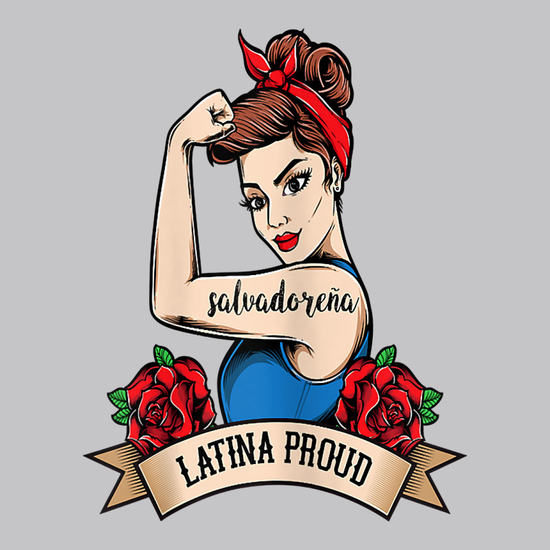 Womens Salvadorean Shirt For Women Latinx Latina Proud Gift T Shirt Baby Bodysuit by cm-arts | Artistshot