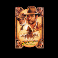 Indiana Jones And The Last Crusade Movie V-neck Tee | Artistshot