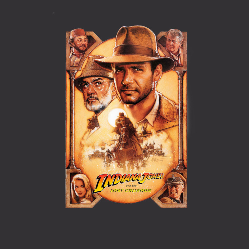 Indiana Jones And The Last Crusade Movie Vintage Hoodie | Artistshot