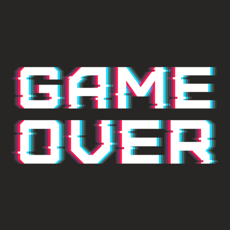 Game Over 1 Ladies Fitted T-Shirt by SteveHunter | Artistshot