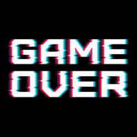 Game Over 1 Cropped Hoodie | Artistshot