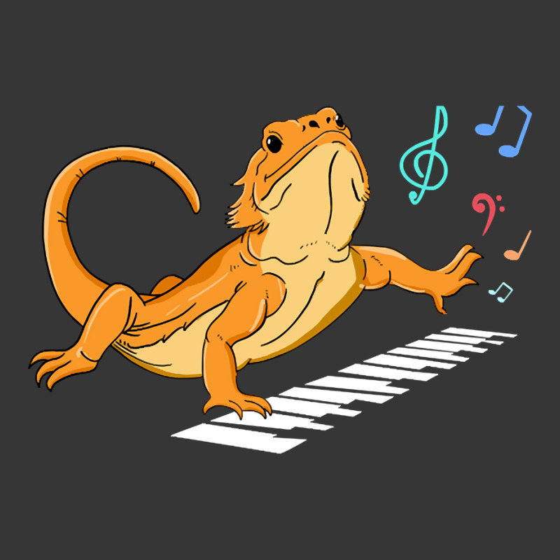 Bearded Dragon Music Piano Player Musician-zczwa Toddler Hoodie by Kenlofu52 | Artistshot