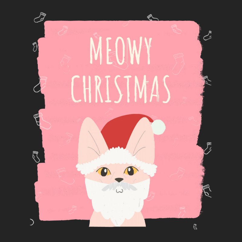 Meowy Christmasmeowy Christmas 3/4 Sleeve Shirt | Artistshot