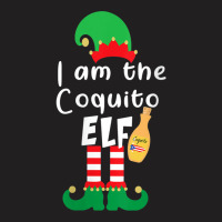 Womens Coquito Elf Funny Puerto Rico Matching Christmas Bilingual V Ne T-shirt | Artistshot