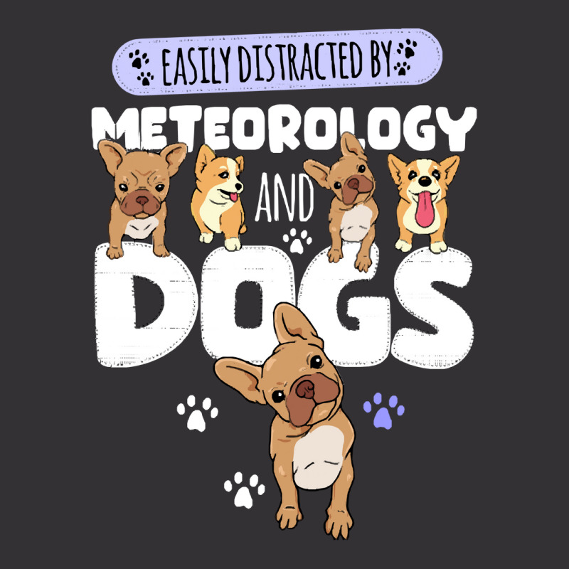 Meteorology Meteorology And Dogs Vintage Hoodie | Artistshot