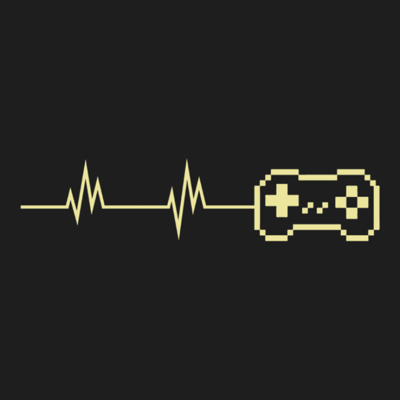 Gamer Heartbeat Lifeline Retro Video Game Controller Cool Gamer Gifts  Classic T-shirt by MargueriteThomas | Artistshot