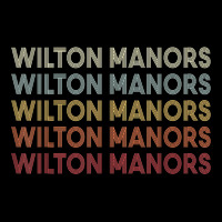 Wilton Manors Florida Wilton Manors Fl Retro Vintage Text Pocket T-shirt | Artistshot