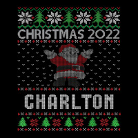 Funny Matching Ugly Christmas Personalized Name Charlton Adjustable Cap | Artistshot