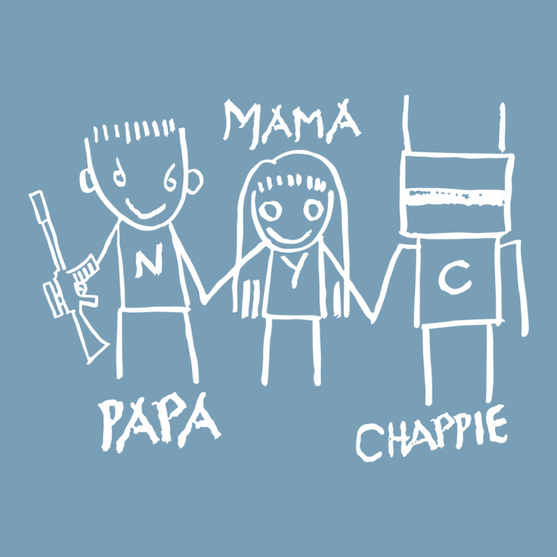 Papa Mama Chappie Baby Bodysuit | Artistshot