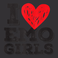 I Love Emo Girls Heart Gothic Girl Lover Quote Saying Vintage Short | Artistshot