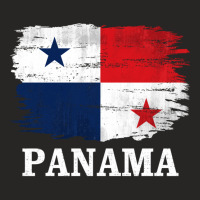 Vintage Panama Flag For Panamanian Gift Long Sleeve T Shirt Ladies Fitted T-shirt | Artistshot