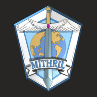 Mithril Emblem 3d Ladies Fitted T-shirt | Artistshot