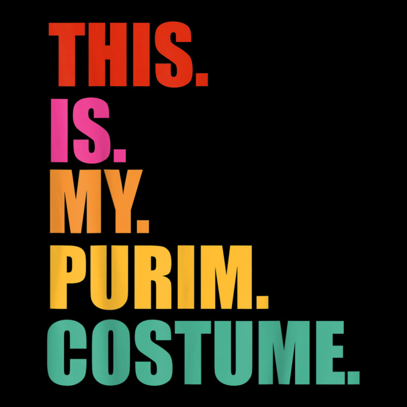 This Is My Purim Costume Funny Jewish T Shirt Youth Hoodie | Artistshot