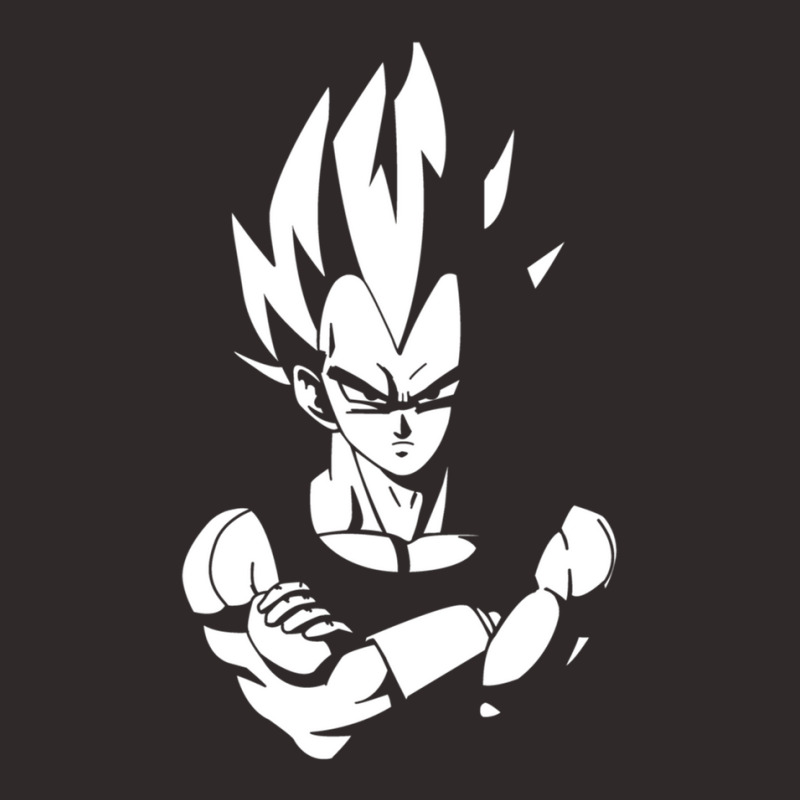 Vegeta Black And White Racerback Tank by KelcieWhite | Artistshot